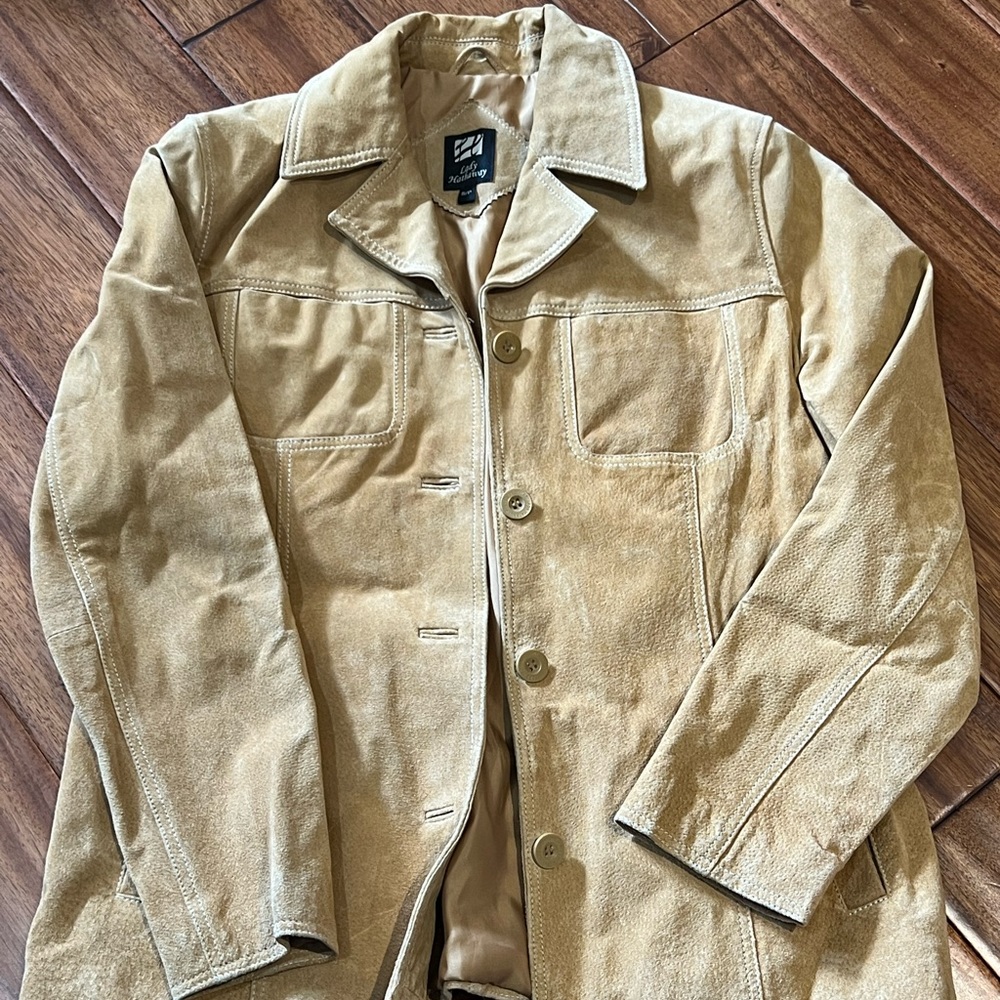 Lady Hathaway Suede Jacket